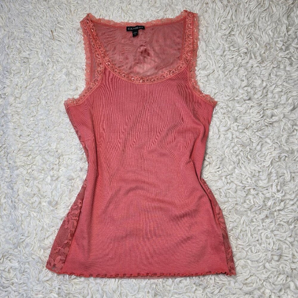 Express Lace Tank, Size Small